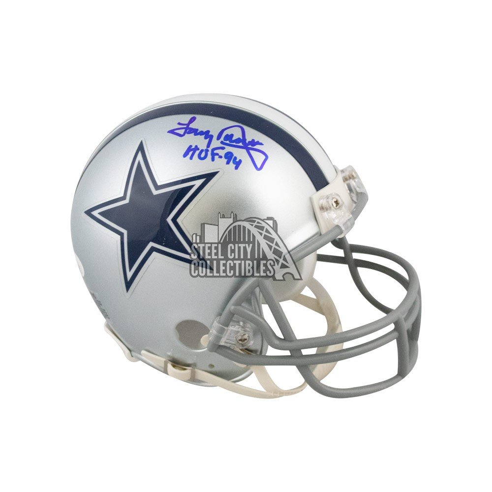 Tony Dorsett Autographed Dallas Cowboys Mini Football Helmet BAS COA 
