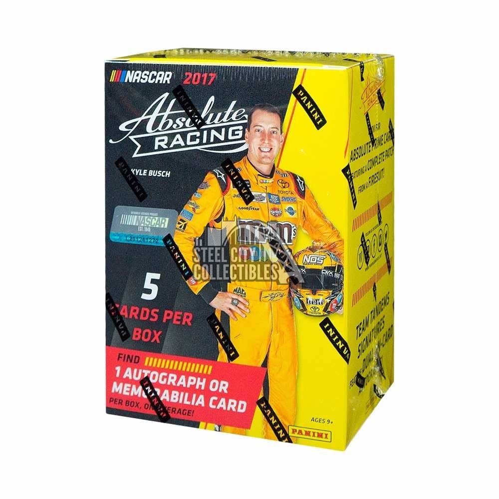 2017 Panini Absolute Nascar Racing Blaster Box | Steel City Collectibles