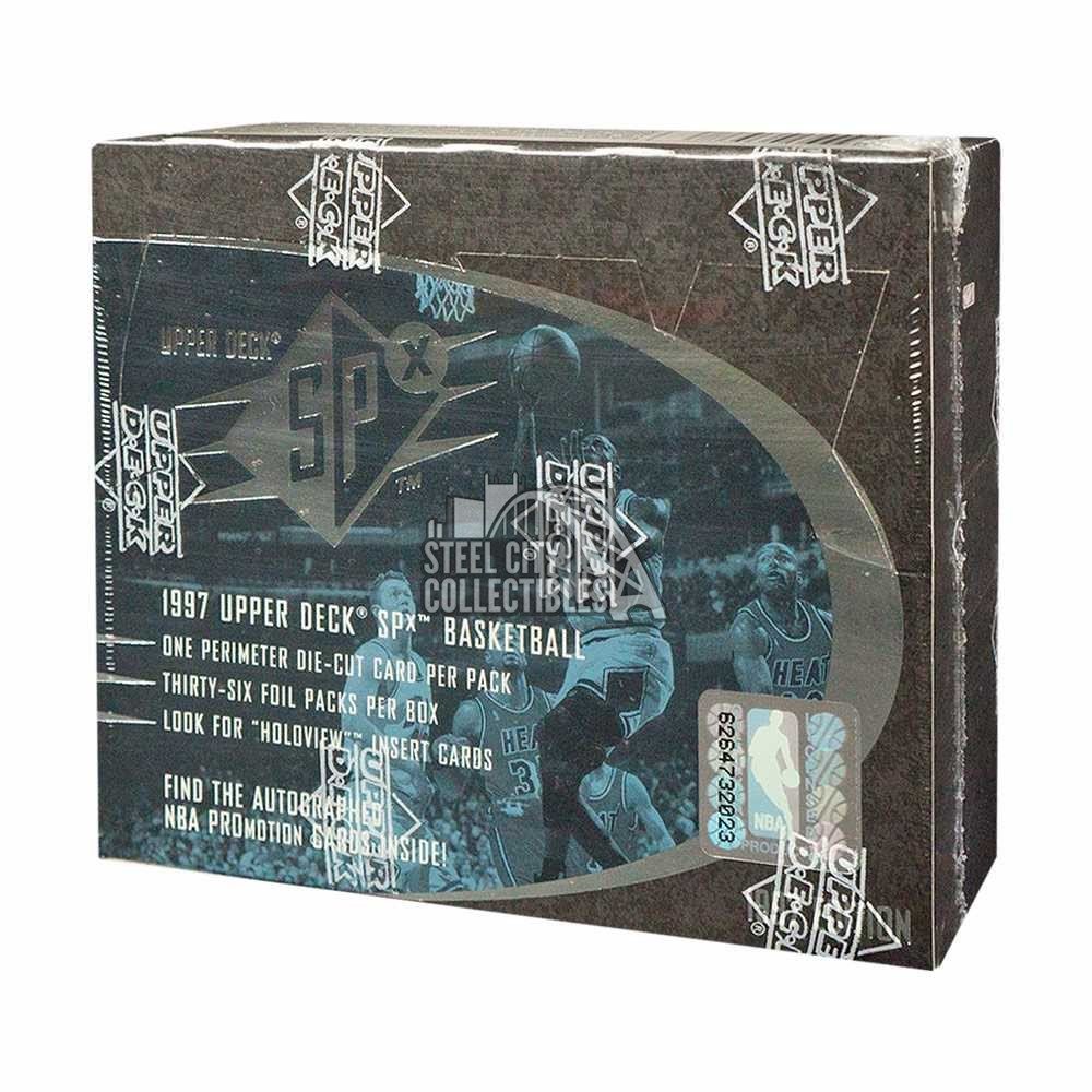 1996-97 Upper Deck SPx Basketball Hobby Box | Steel City Collectibles