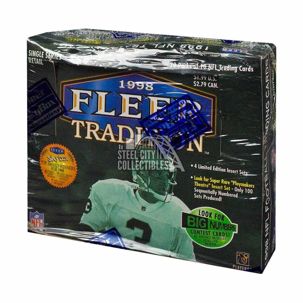 Blue Jays Baseball Cards 1998 Fleer Tradition Baseball Card Pack Series 2 -  (1) Retail Pack, Factory Sealed 1998 Fleer Tradition Baseball Checklist