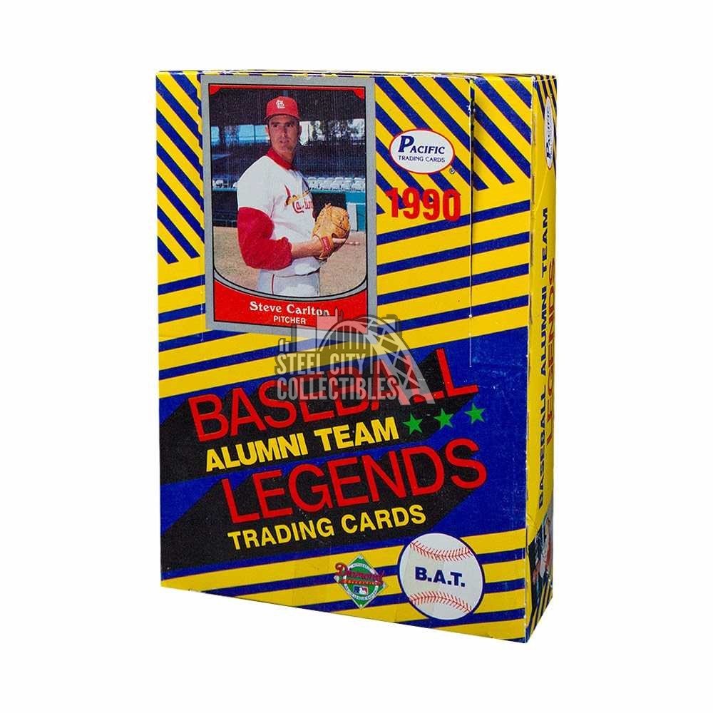 1990 Pacific Alumni Legends Baseball Box Steel City Collectibles
