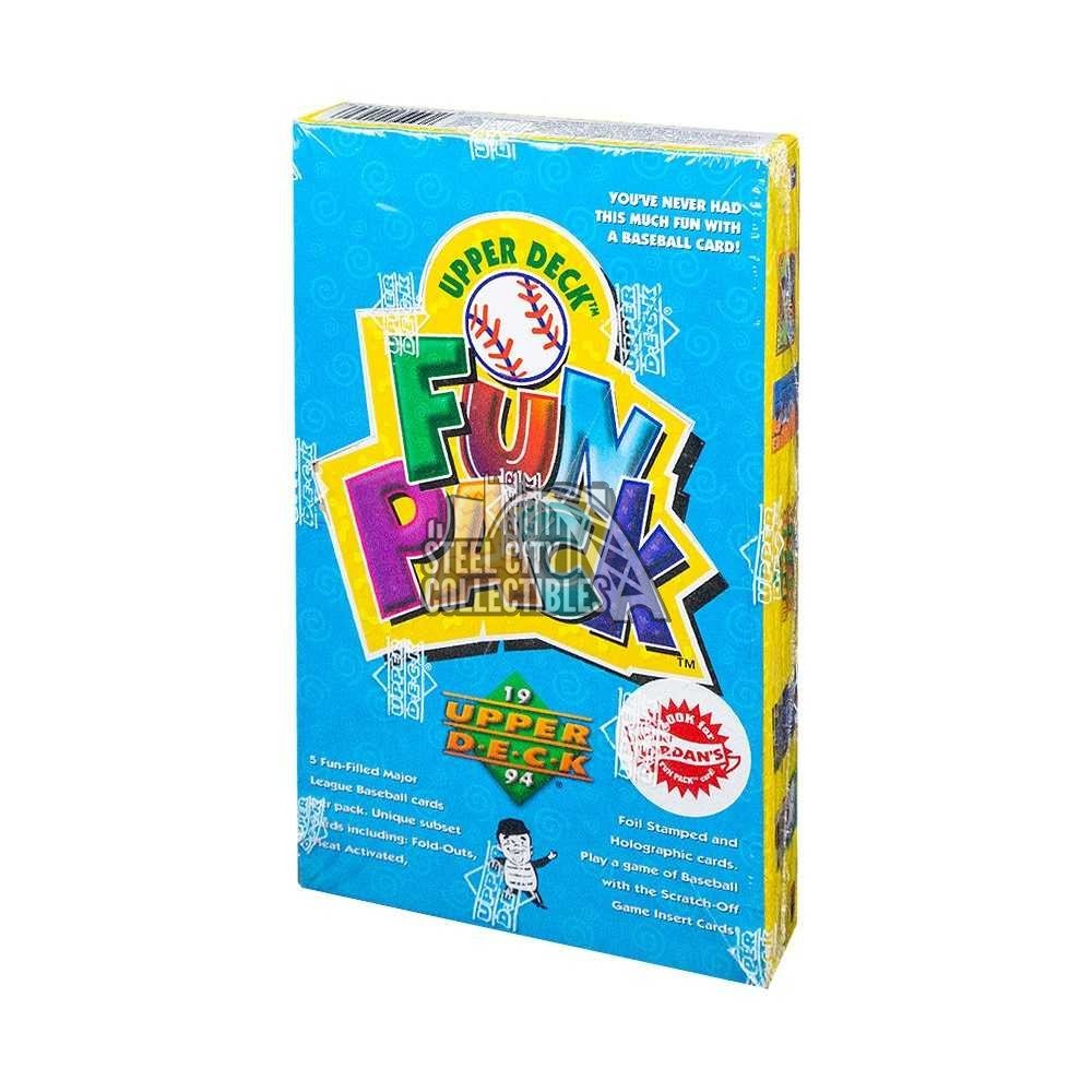 1994 Upper Deck Fun Pack Baseball Hobby Box Steel City Collectibles