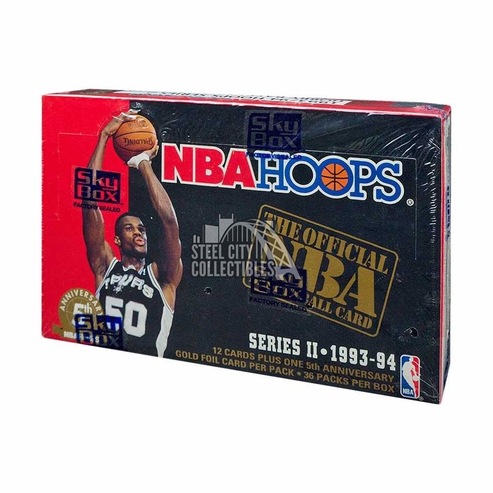 1993-94 Skybox NBA Hoops Series 2 Basketball Hobby 20-Box Case | Steel City  Collectibles