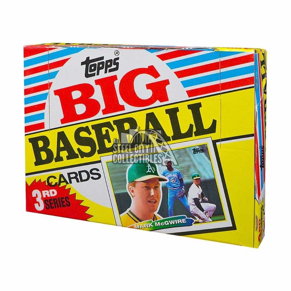 1988 Topps Big Series 3 Baseball Box Steel City Collectibles