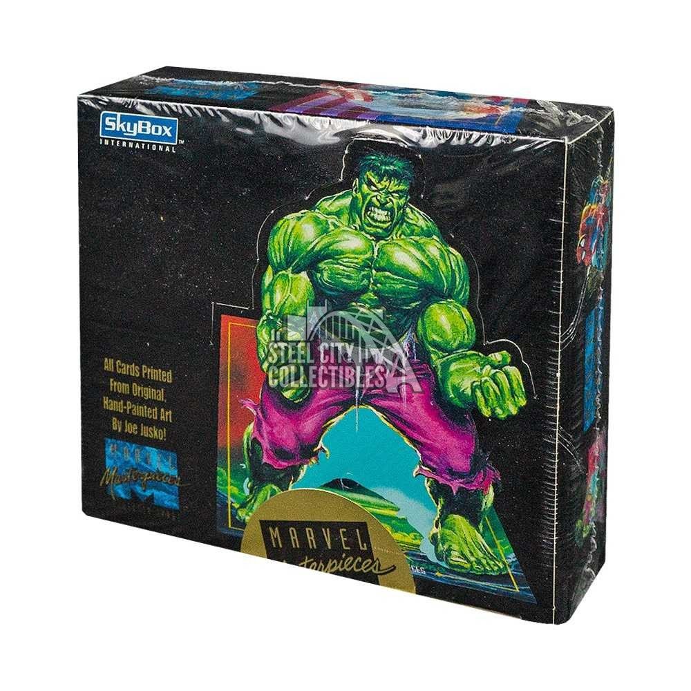 1992 Skybox Marvel Masterpieces Hobby Box Steel City Collectibles