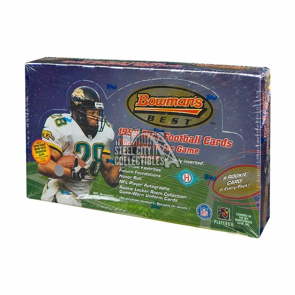 1999 Bowman's Best Football Hobby Box Steel City Collectibles