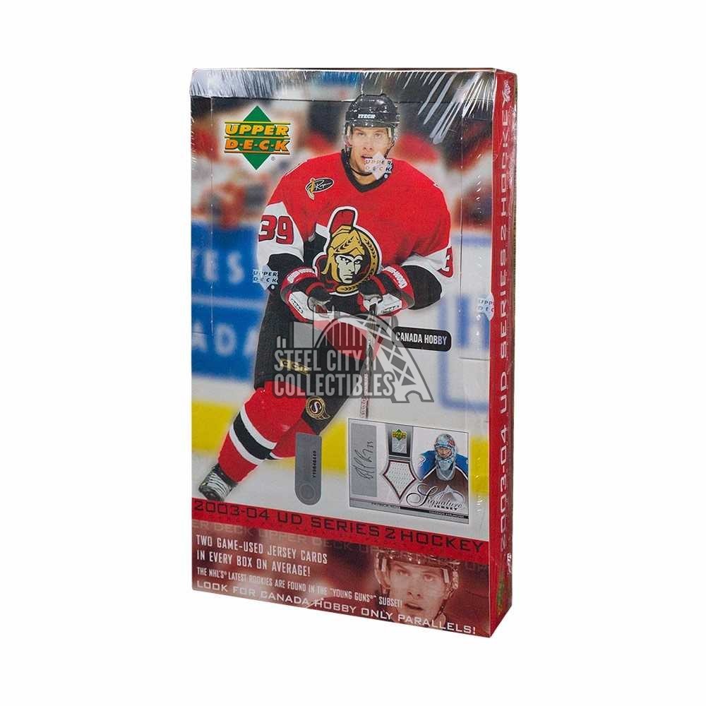 2003-04 Upper Deck Series 2 Hockey Canada Version Hobby Box Steel City Collectibles