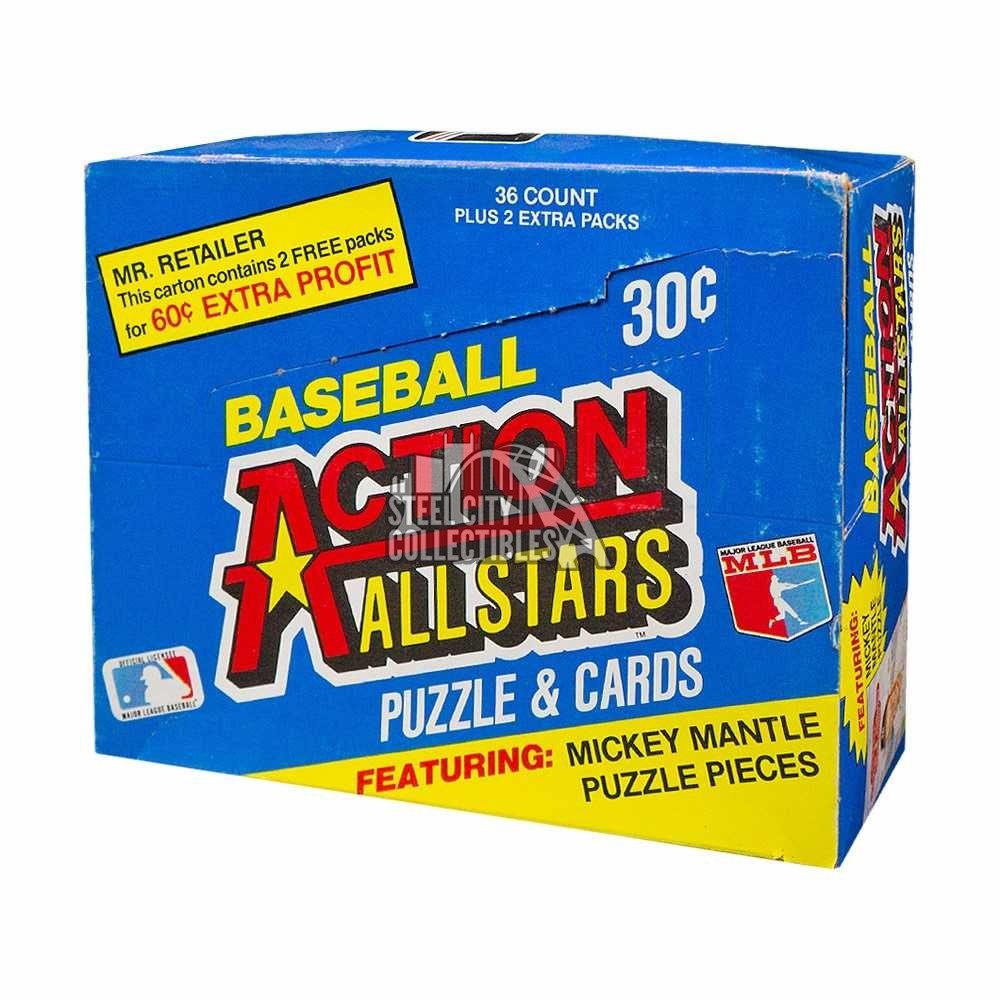 1983 Donruss Action AllStars Baseball Box Steel City Collectibles