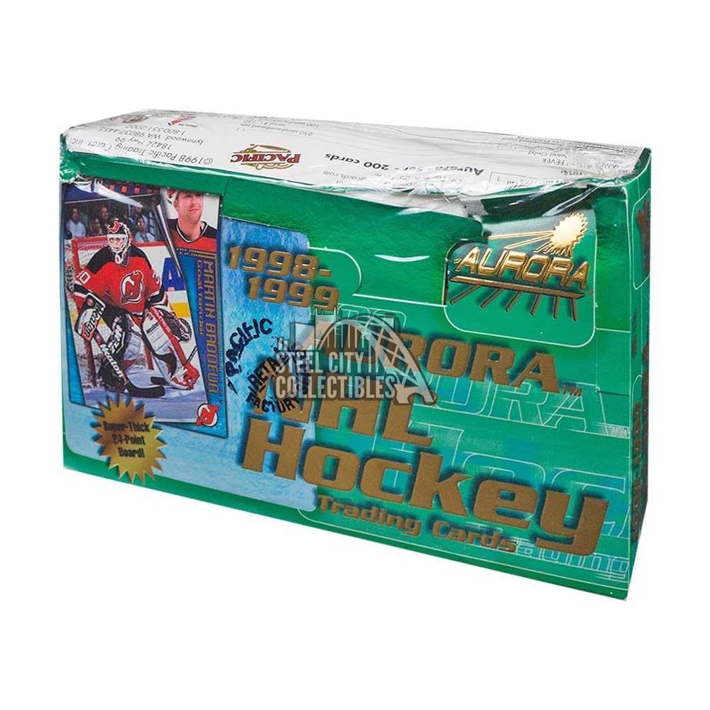 199899 Pacific Aurora Hockey 24ct Retail Box Steel City Collectibles