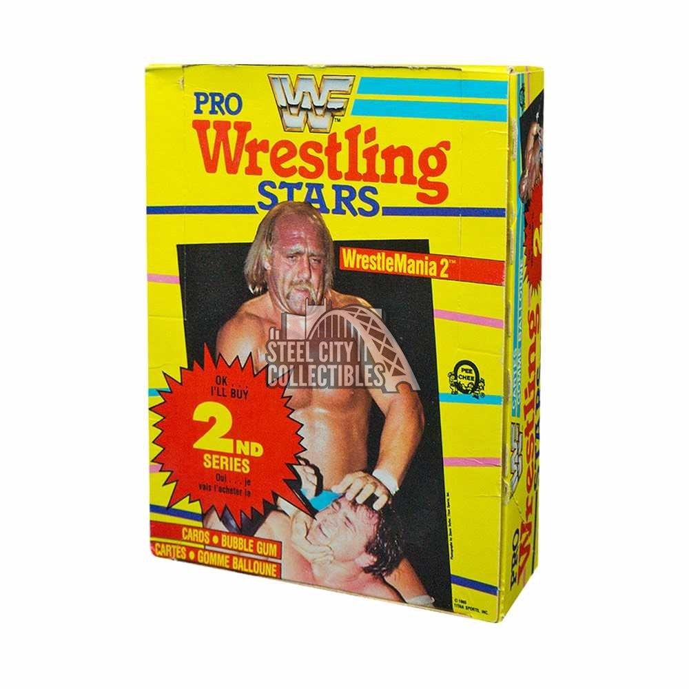 1985 O-Pee-Chee WWF Pro Wrestling Stars 2nd Series Wax Box | Steel City  Collectibles