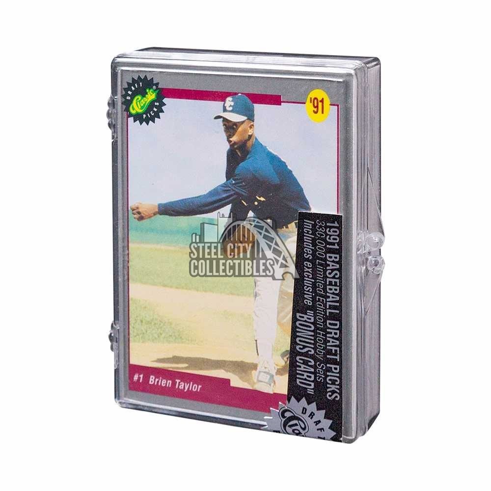 1991 Classic Draft Picks Baseball Limited Edition 50Card Set Steel