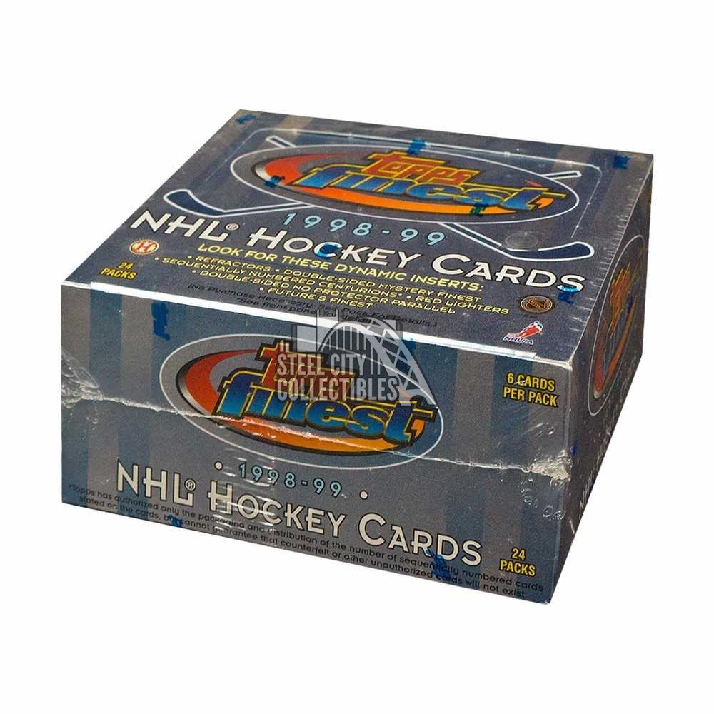 199899 Topps Finest Hockey Hobby Box Steel City Collectibles