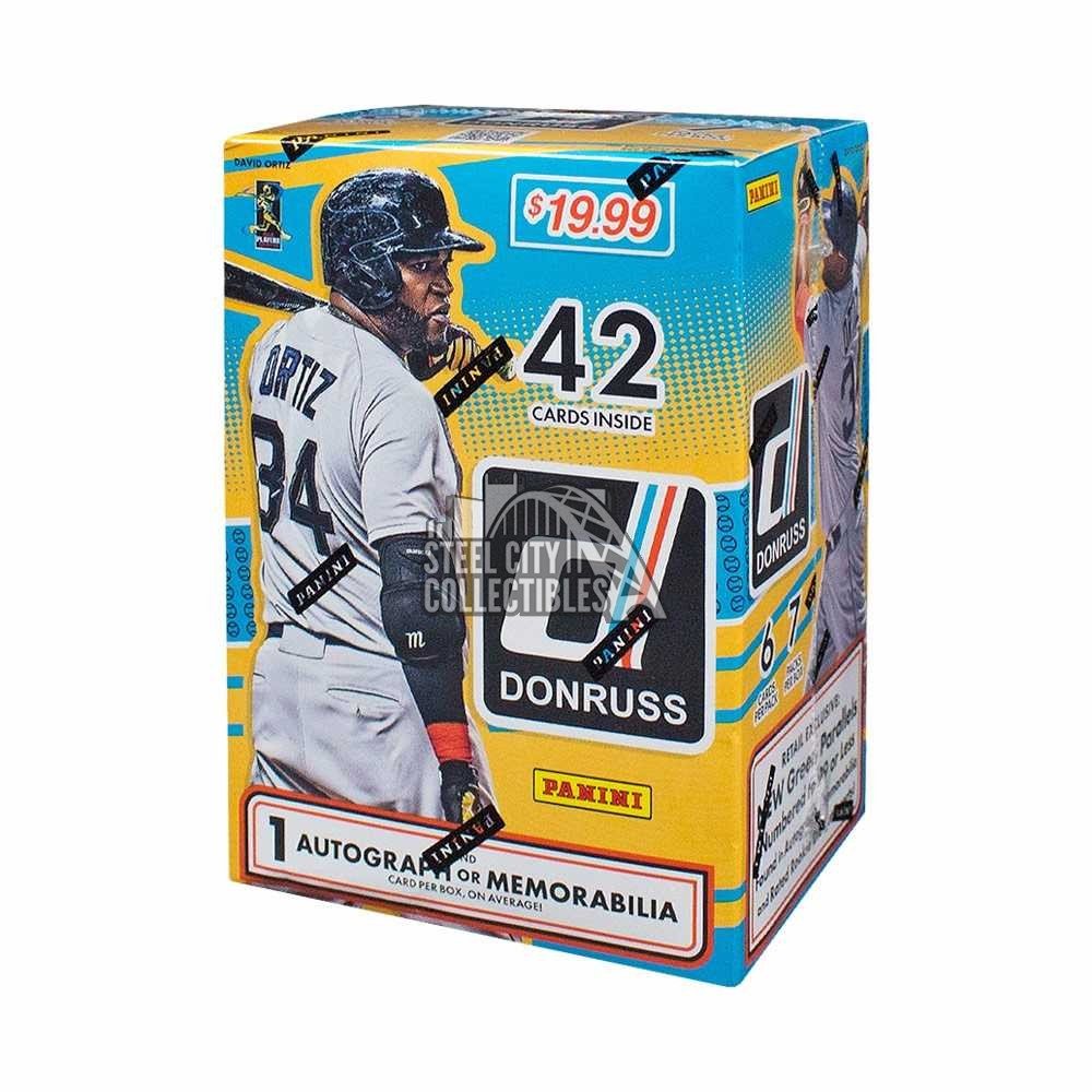2016 Panini Donruss Baseball 7ct Blaster Box Steel City Collectibles