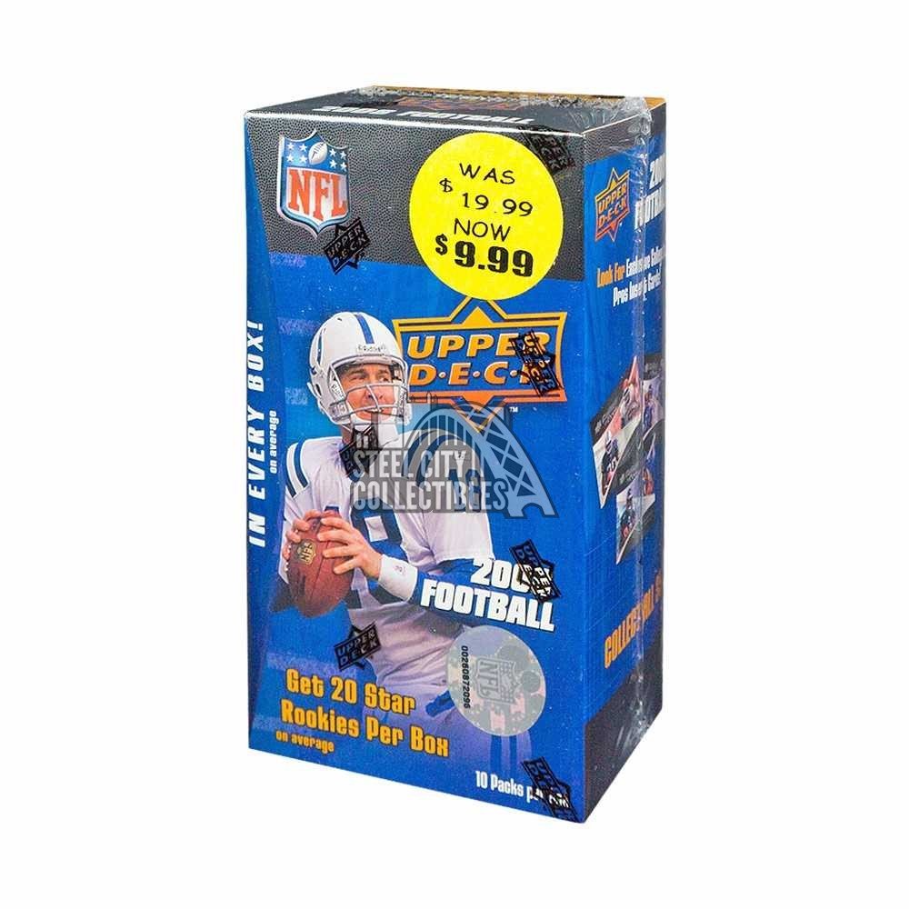 2008 Upper Deck Football 10ct Blaster Box Steel City Collectibles