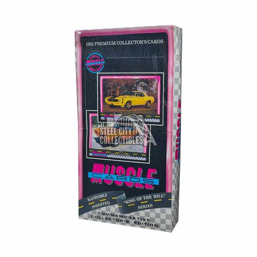 1992 Muscle Cars Trading Cards Box Commemorative Collector's Edition Sealed NIB