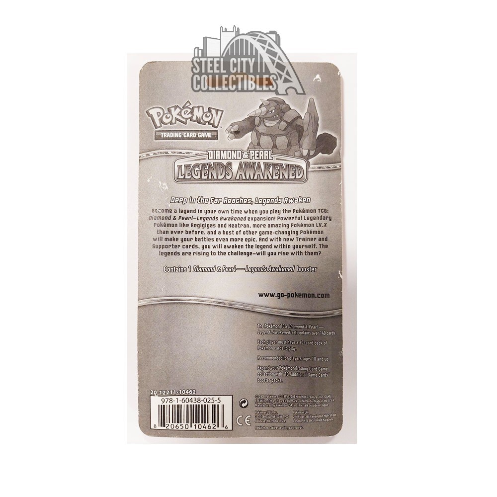 Pokemon Diamond & Pearl Legends Awakened Blister Pack | Steel City  Collectibles