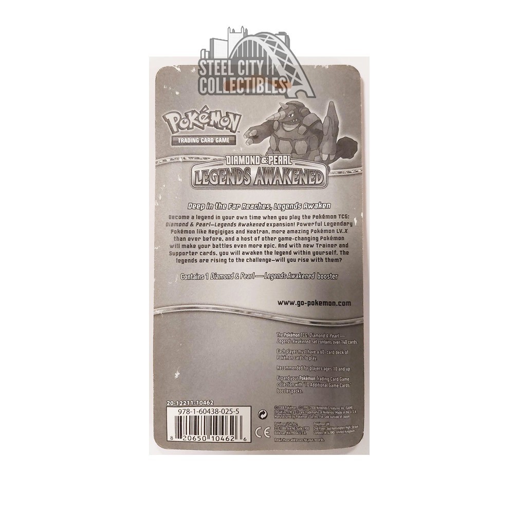 Pokemon Diamond & Pearl Legends Awakened Blister Pack Pokemon Diamond & Pearl Legends Awakened Blister Pack