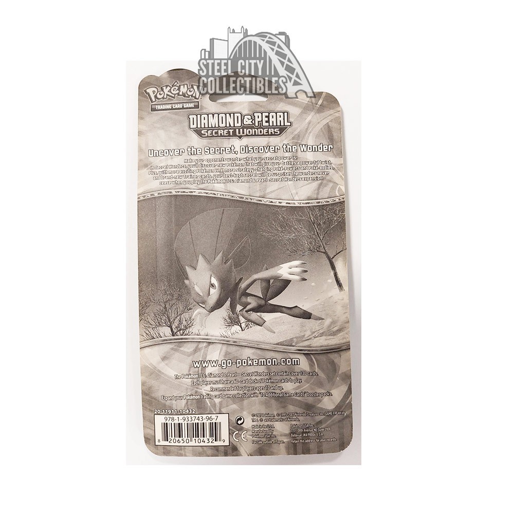 pokemon secret wonders booster pack Pokemon Diamond and Pearl Secret Wonders Honchkrow Artwork Vintage Booster Pack