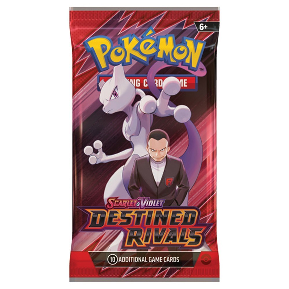 ポケモンカード　DESTINED RIVALS ブースターパック　5パック Pokemon TCG: Scarlet & Violet - Destined Rivals Single