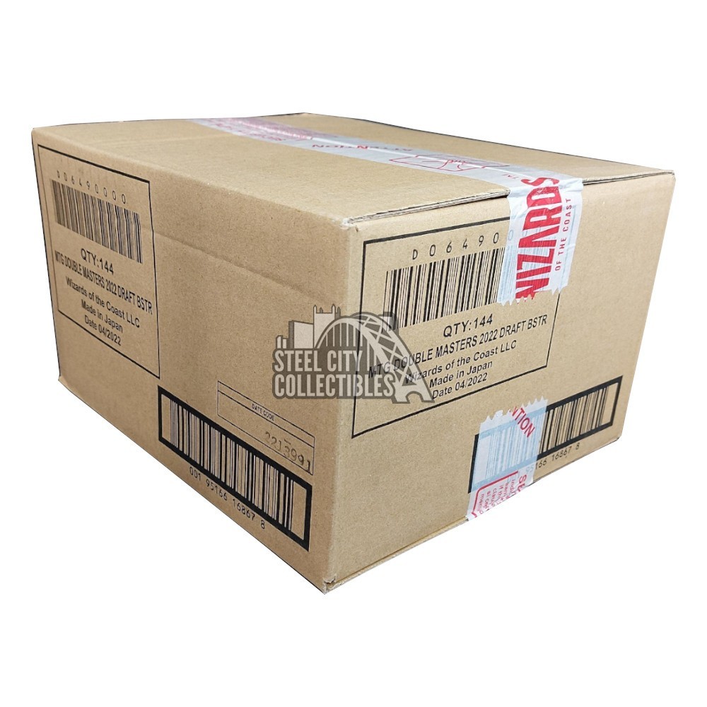 magic the gathering double masters draft booster box Magic The Gathering TCG Double Masters 2022 Draft Booster Pack – Fandom  Trade