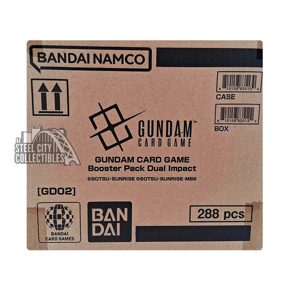 gundam card game dual impact booster box preorder Gundam Card Game: Booster Box (GD02) main image 1