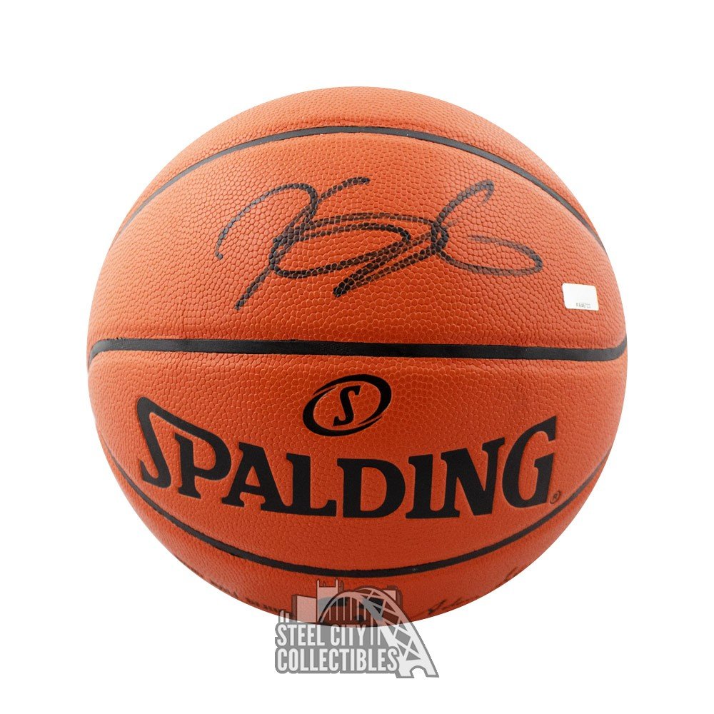 kevin durant autographed basketball