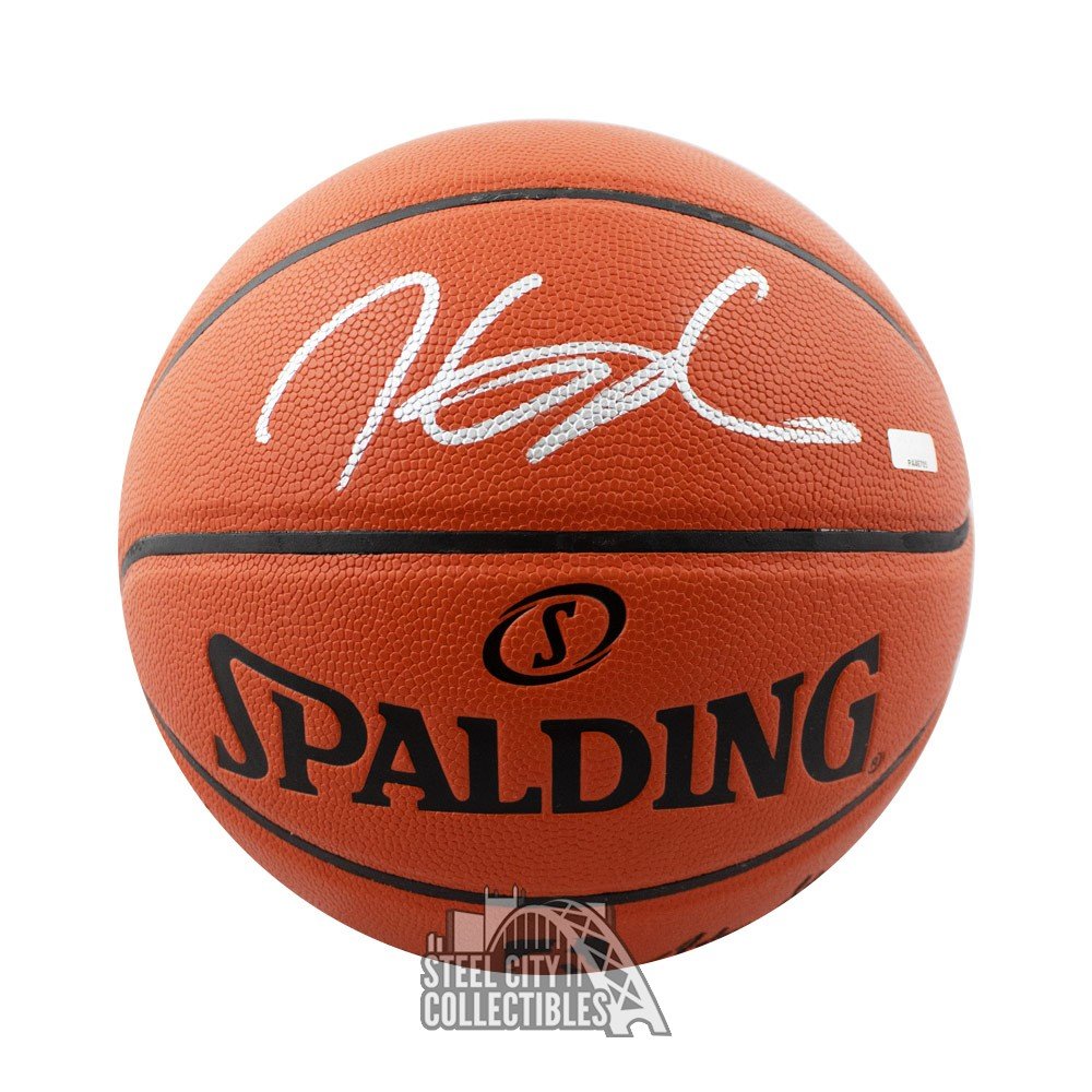 kevin durant autographed basketball