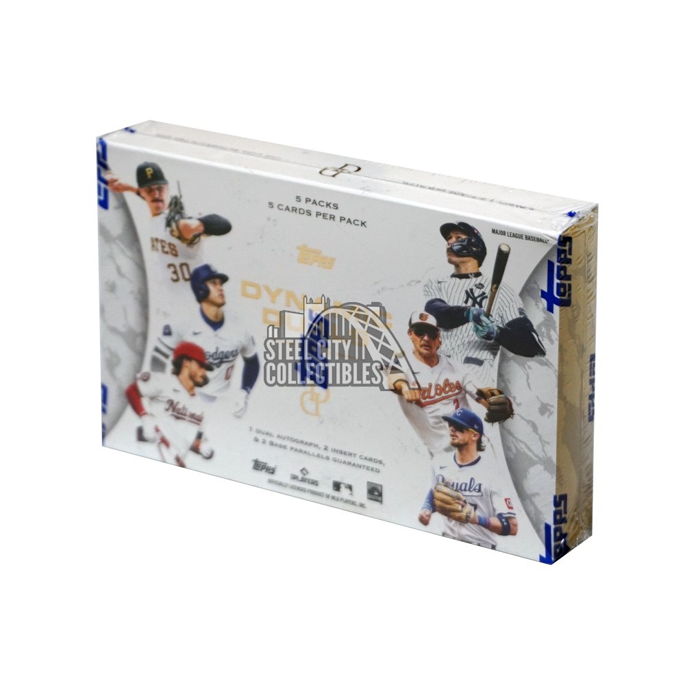 2025 Topps Dynamic Duals Baseball Hobby Box | Steel City