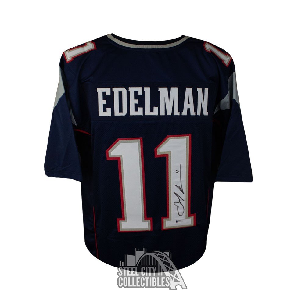 julian edelman autographed jersey