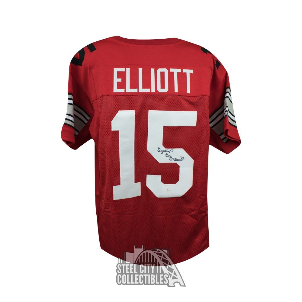 ezekiel elliott autographed jersey