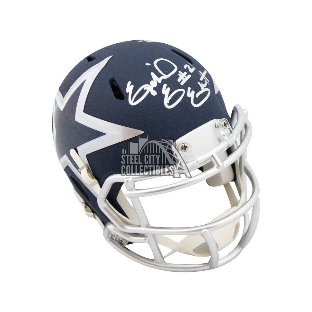 ezekiel elliott signed helmet