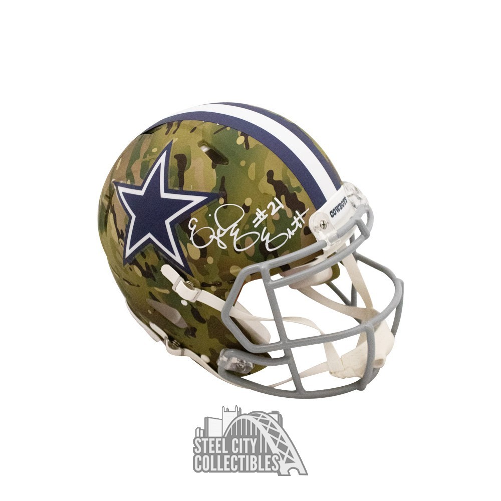 ezekiel elliott new football helmet Signed Dallas Cowboys F/S AMP Speed Helmet- Beckett Au The Jersey Source in which he added the How bout them Cowboys inscription Dallas Cowboys Mini Helmet Custom