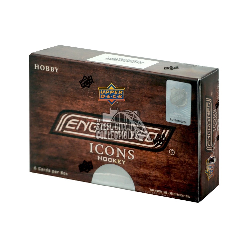 2024-25 Upper Deck Engrained Icons Hockey Hobby Box | Steel City