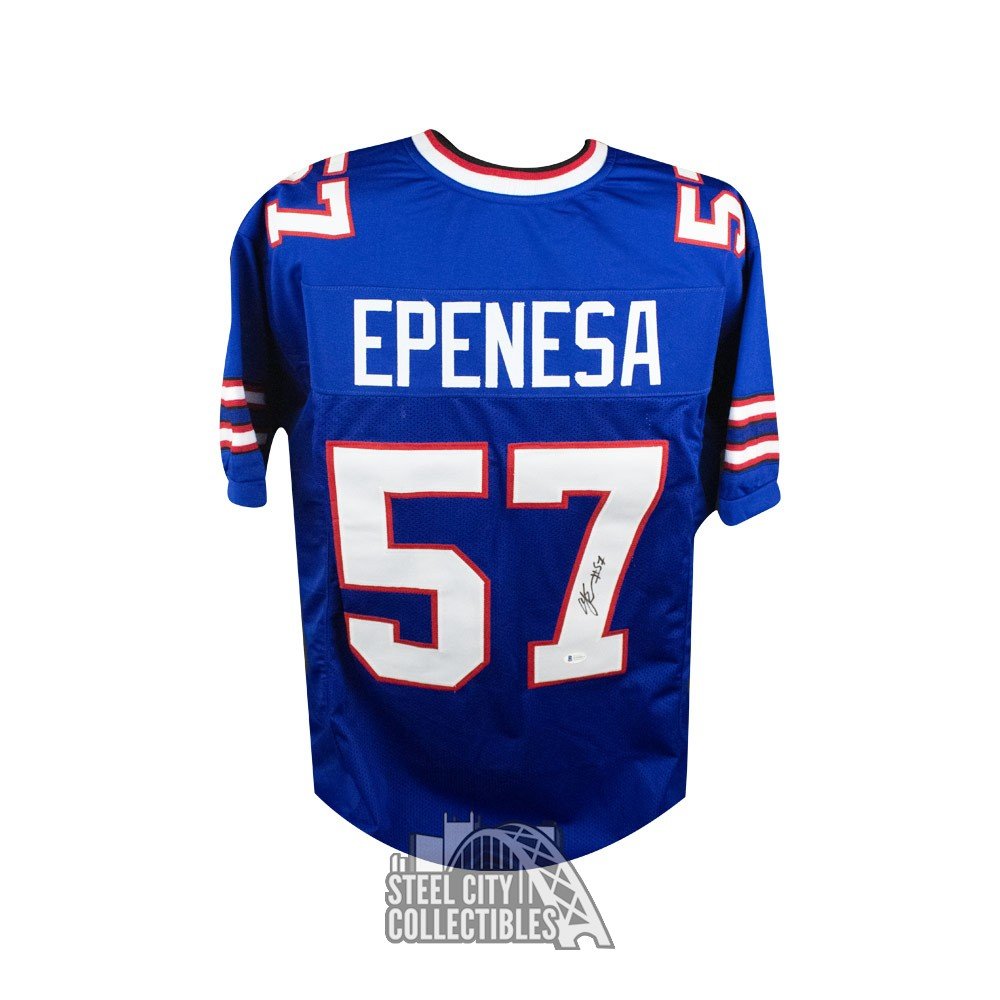AJ Epenesa Autographed Buffalo Bills 