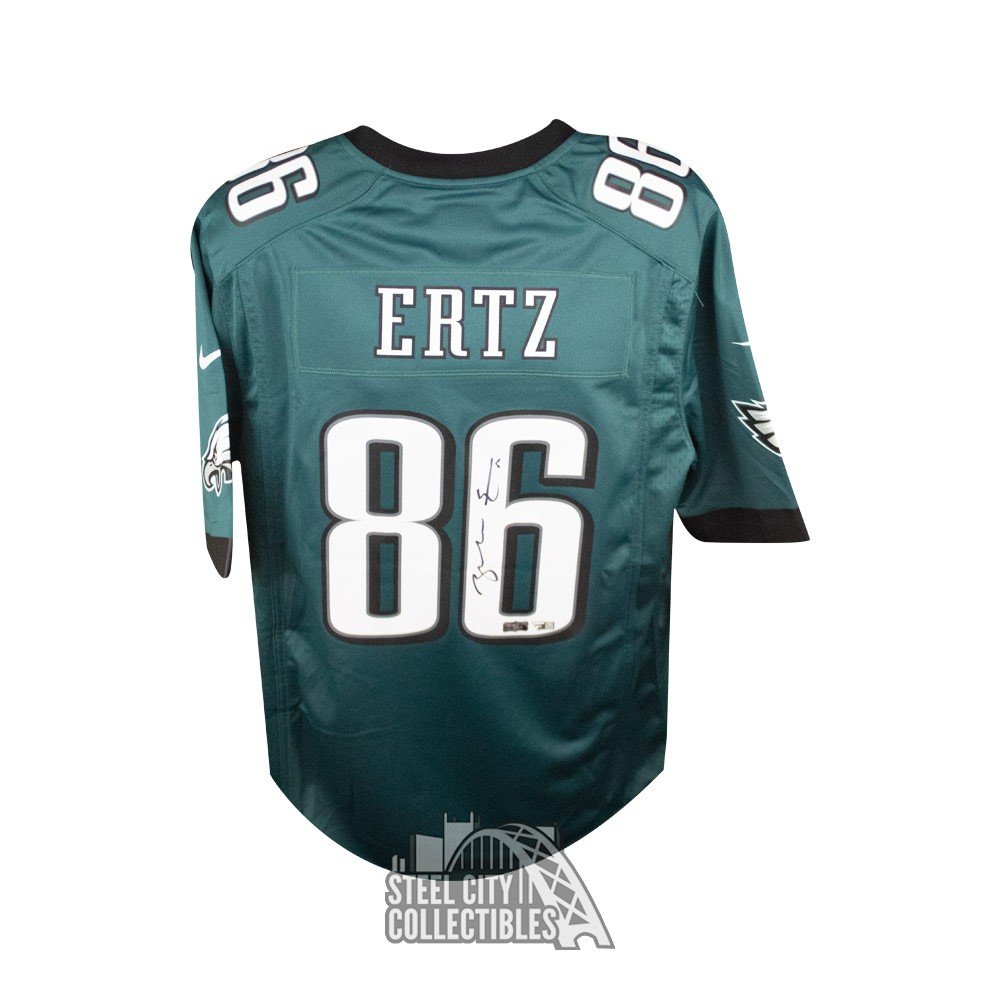 Zach Ertz Autographed Philadelphia Eagles Nike Football Jersey - Fanatics