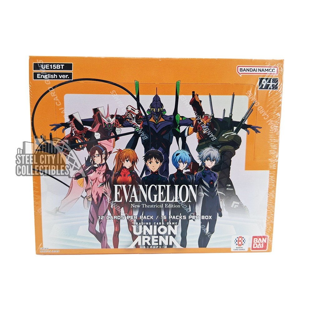 Union Arena Evangelion Theatrical Booster 16-Box Case | Steel City