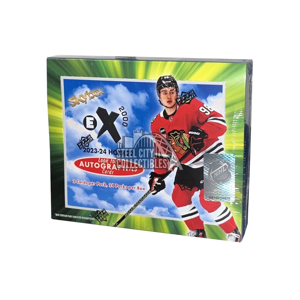 2023-24 Upper Deck Skybox E-X 2000 Hockey Box | Steel City