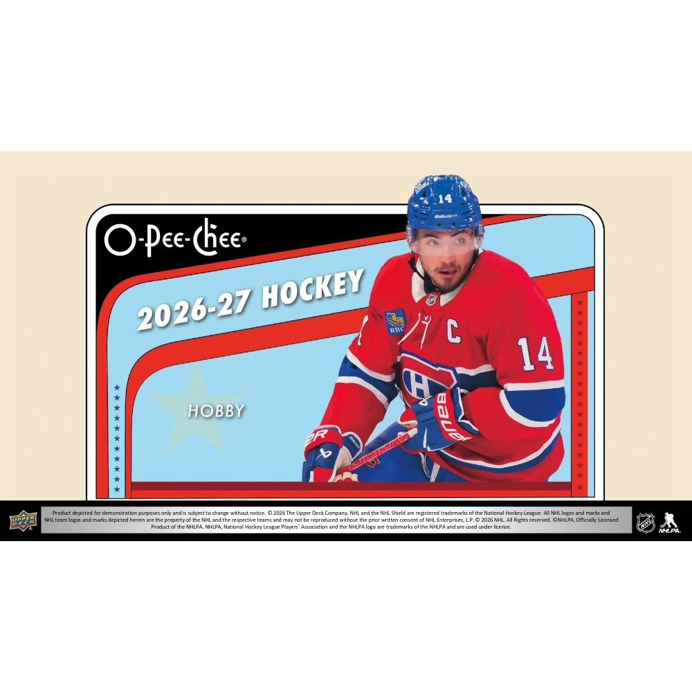 2026-27 Upper Deck O-Pee-Chee Hockey Hobby Box | Steel City