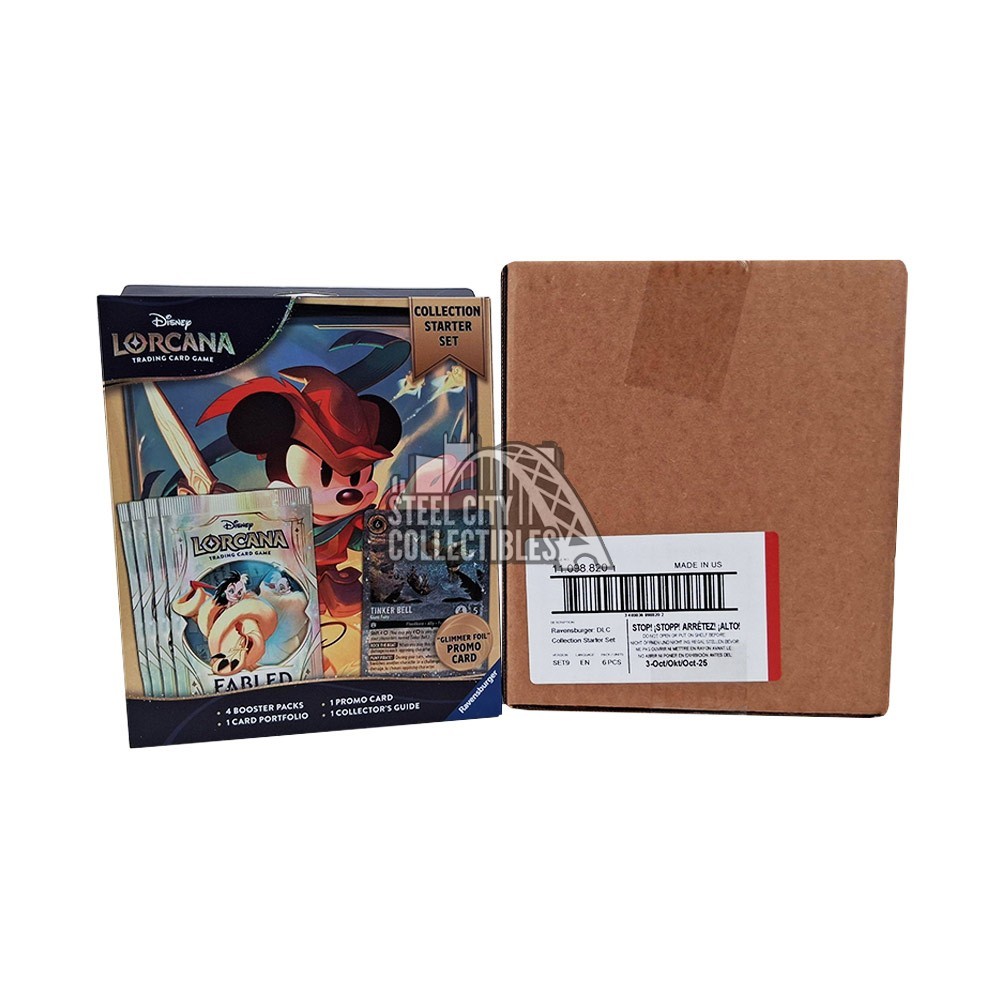 Lorcana Fabled Collection Starter Set 6-Box Case | Steel City