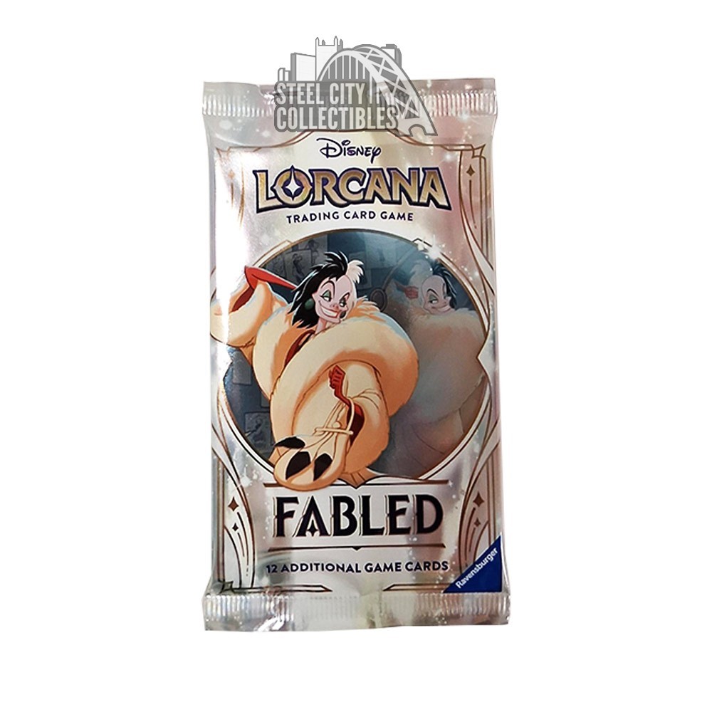 disney fabled booster box Disney Lorcana: Fabled (Chapter 9) Booster Pack (English) – GeckoCards main image 1