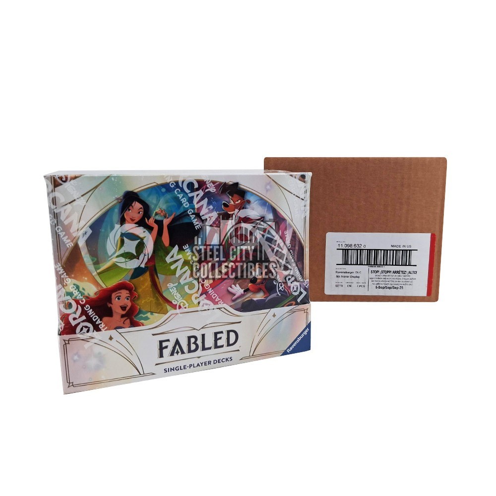 Lorcana Fabled Starter Deck Display | Steel City Collectibles