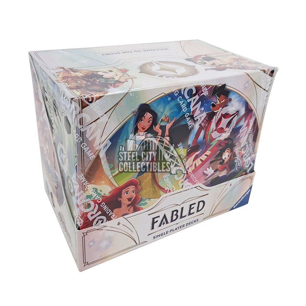 fabled starter decks lorcana Disney Lorcana: Fabled Starter Deck [Emerald & Ruby] main image 0