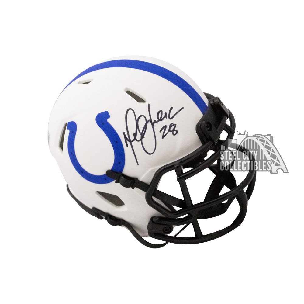 Marshall faulk online autographed football