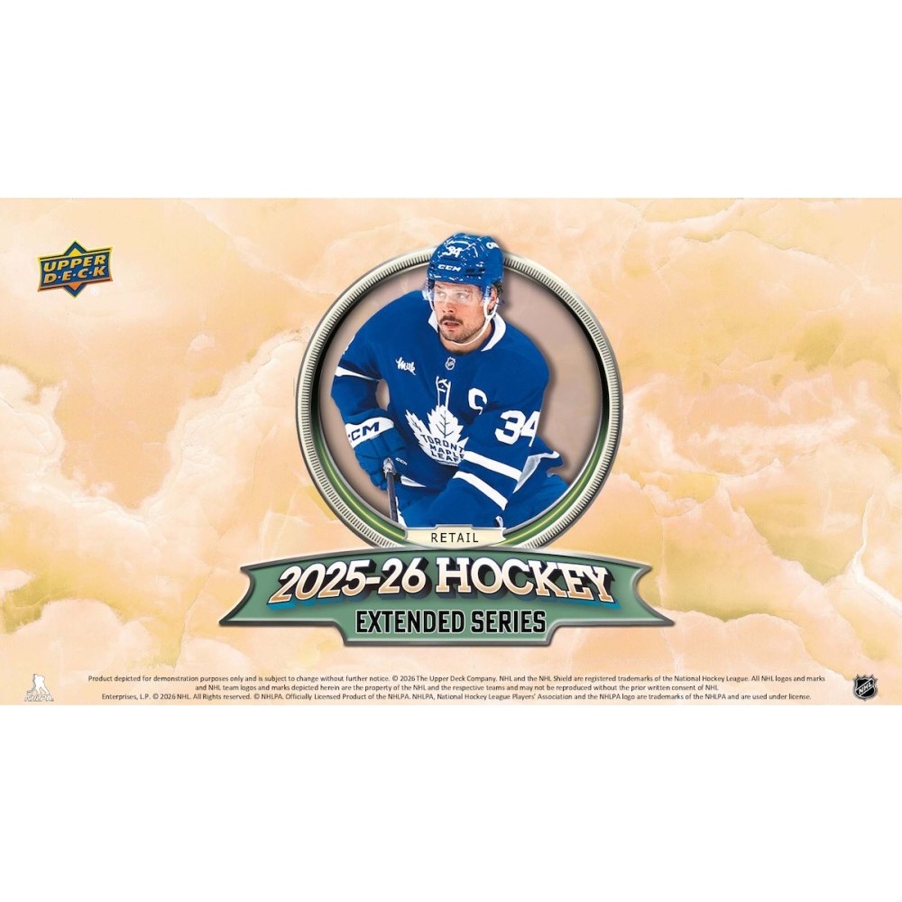 2025-26 Upper Deck Extended Series Hockey Blaster 20-Box Case