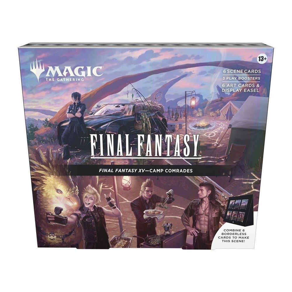 Magic the Gathering Final Fantasy Scene 4-Box Case | Steel City