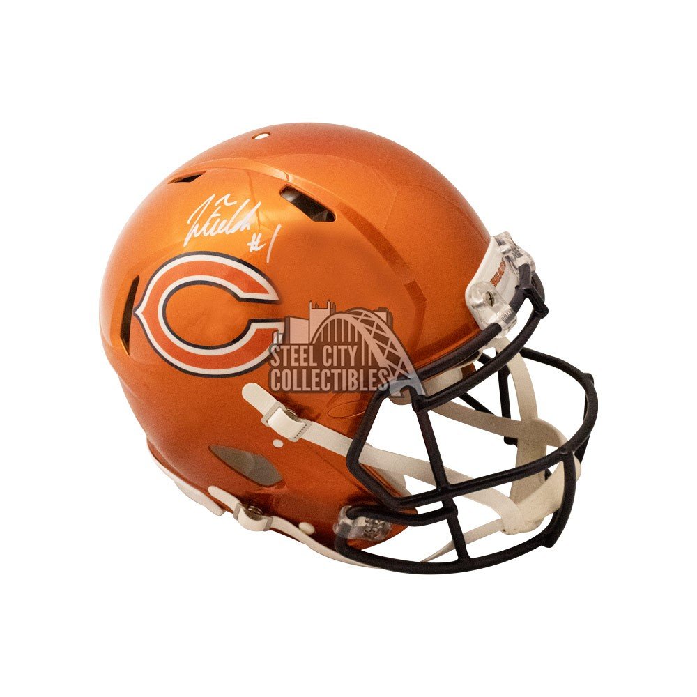 bears orange helmet