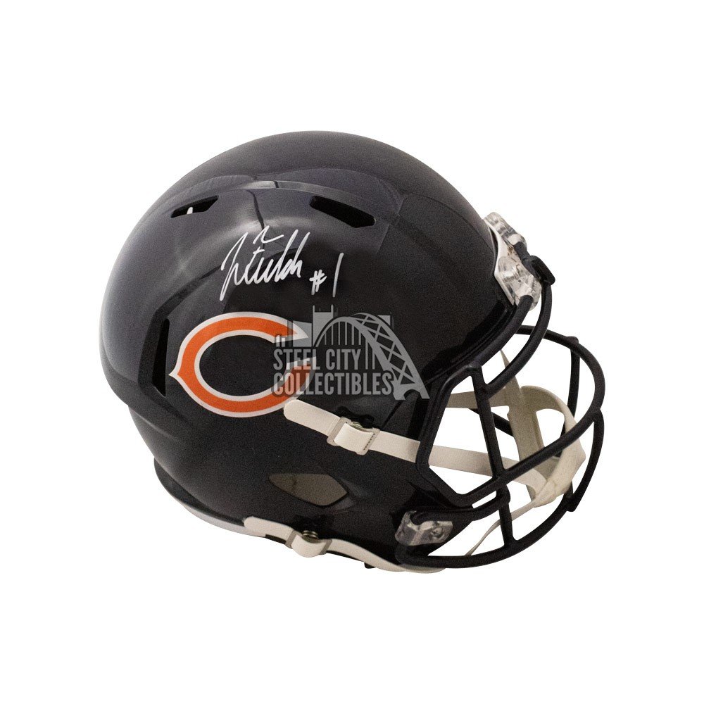 chicago bears helmets over the years