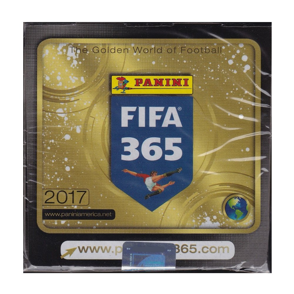 PANINI FIFA 365 2017-50 SEALED PACKS 250 STICKERS 
