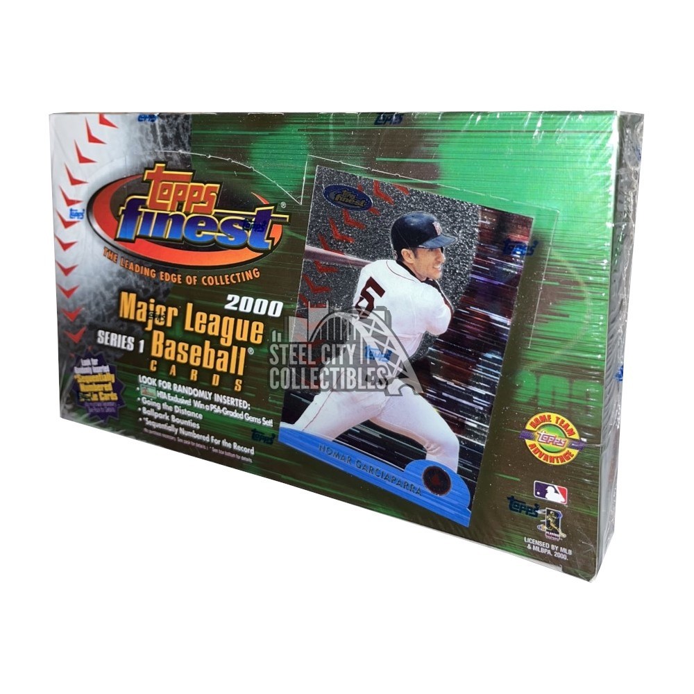 2000 Topps Finest Series 1 Baseball HTA Box Steel City Collectibles