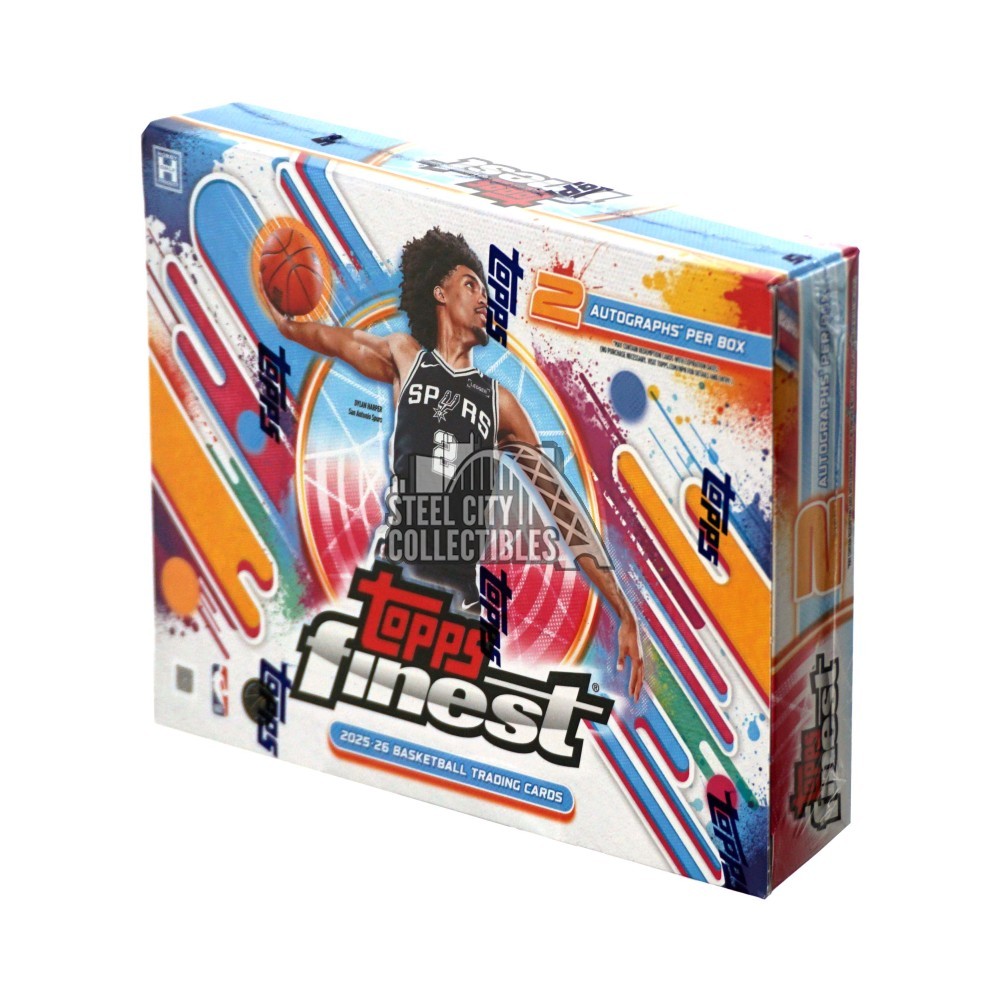2025-26 Topps Finest Basketball Hobby Box | Steel City Collectibles